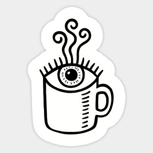 Eyes Cup Sticker